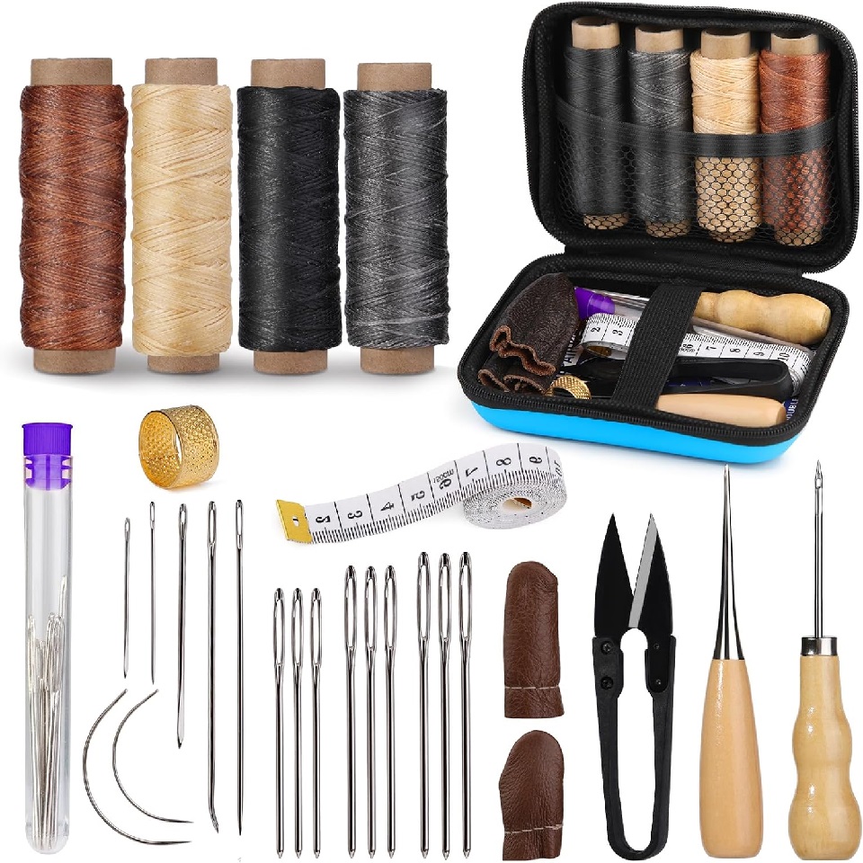 Leatherwork Kit - Buddur kit de ferramentas de costura