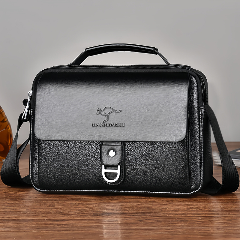 Leatherwork Wallet - Bolsa de Negócios Durável e Resistente