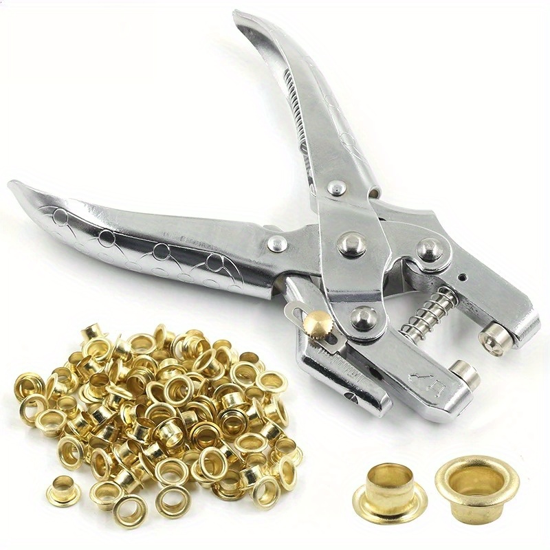 Leatherwork Hand Press - 101 pçs ferramenta de dupla finalidade