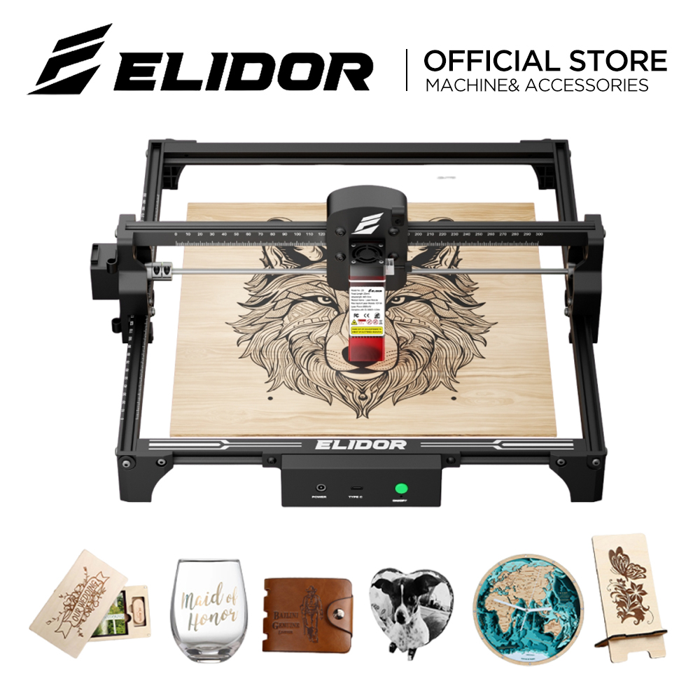 Leatherwork Beginner Tools - Gravador a Laser ELIDOR Z6 12W