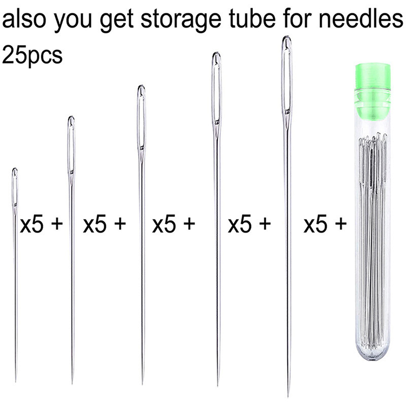 25 Agulhas de Costura Manual c - Leatherwork Needles avaliação e preço