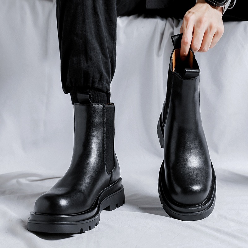Britânico 2025 botas de couro  - Leather Work Fabric avaliação e preço
