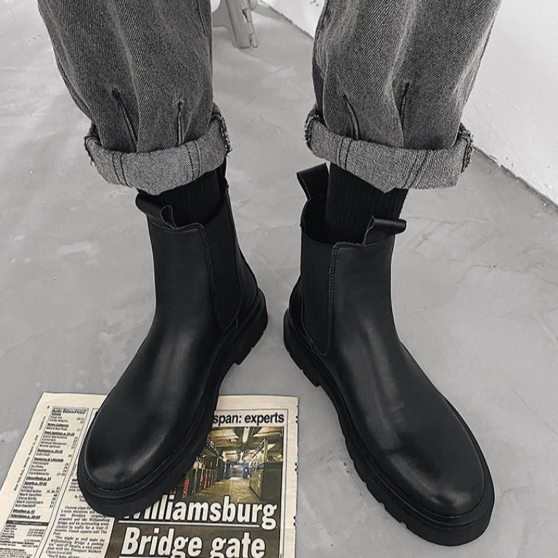 Britânico 2025 botas de couro  - Leather Work Fabric avaliação e preço