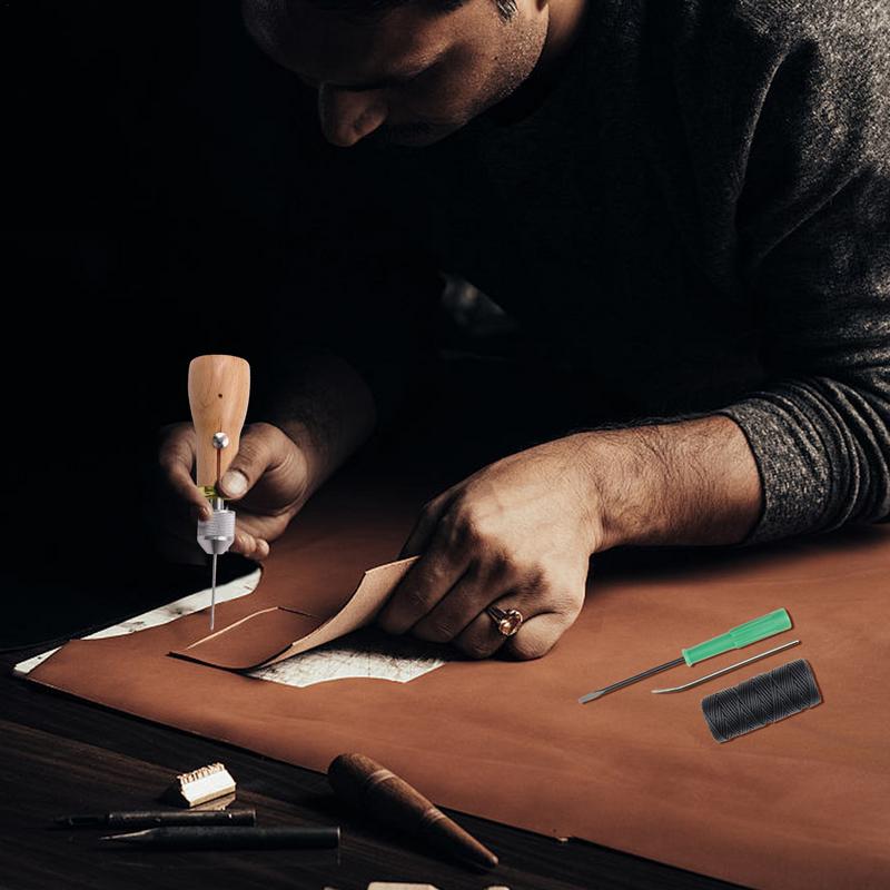 Kit de ferramentas para trabal - Leatherwork Beginner Tools avaliação e preço