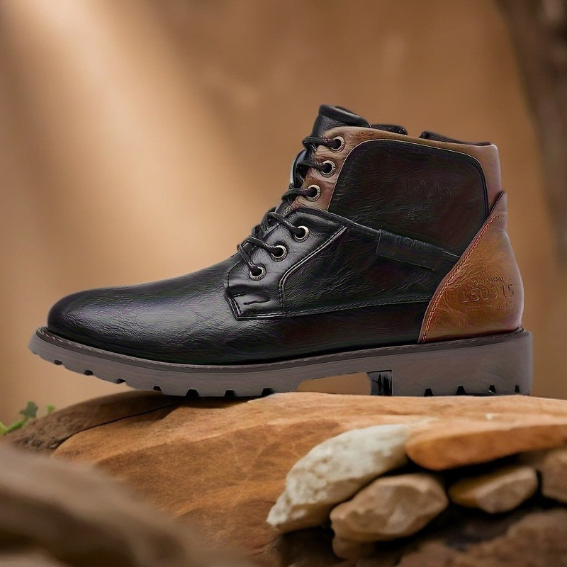 Botas de Couro Masculinas de C - Leather Work Fabric avaliação e preço