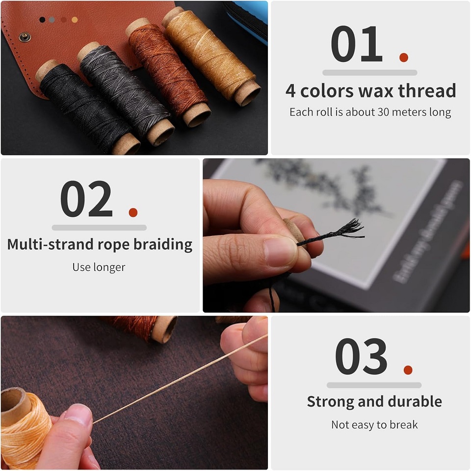 Buddur kit de ferramentas de c - Leatherwork Kit avaliação e preço