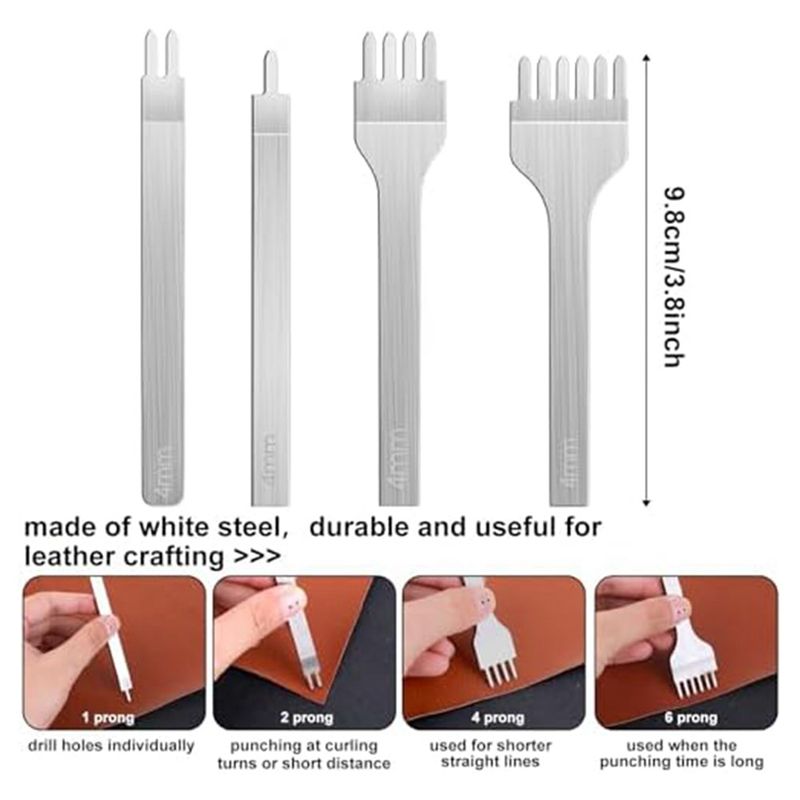 Conjunto de Ferramentas para T - Leatherwork Beginner Tools avaliação e preço