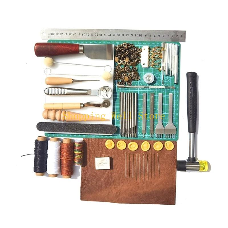 Ferramentas e suprimentos trab - Leatherwork Beginner Tools avaliação e preço