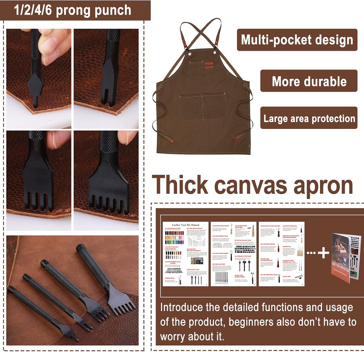 Conjunto de Ferramentas para T - Leatherwork Beginner Tools avaliação e preço