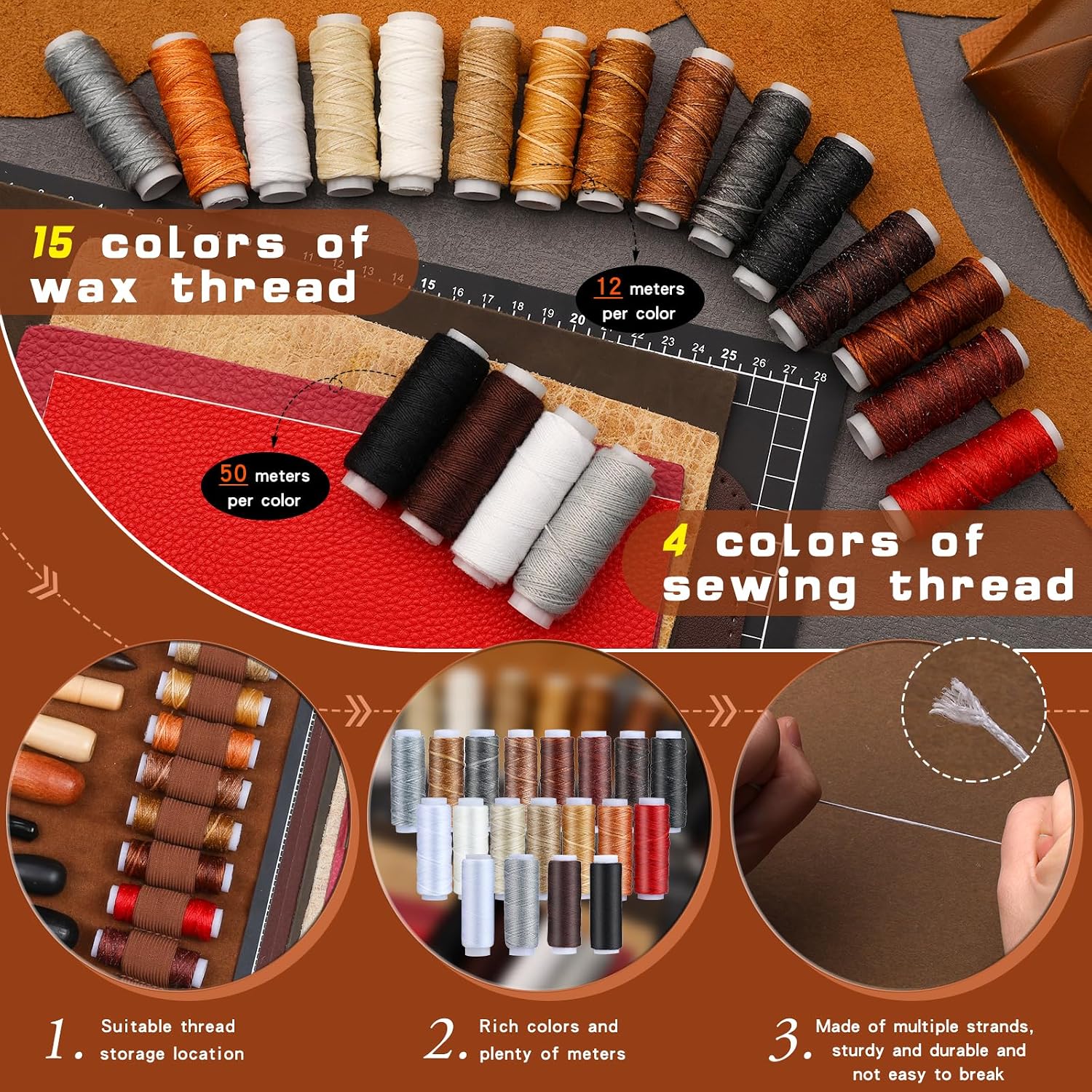 Kit de Ferramentas para Trabal - Leatherwork Kit avaliação e preço