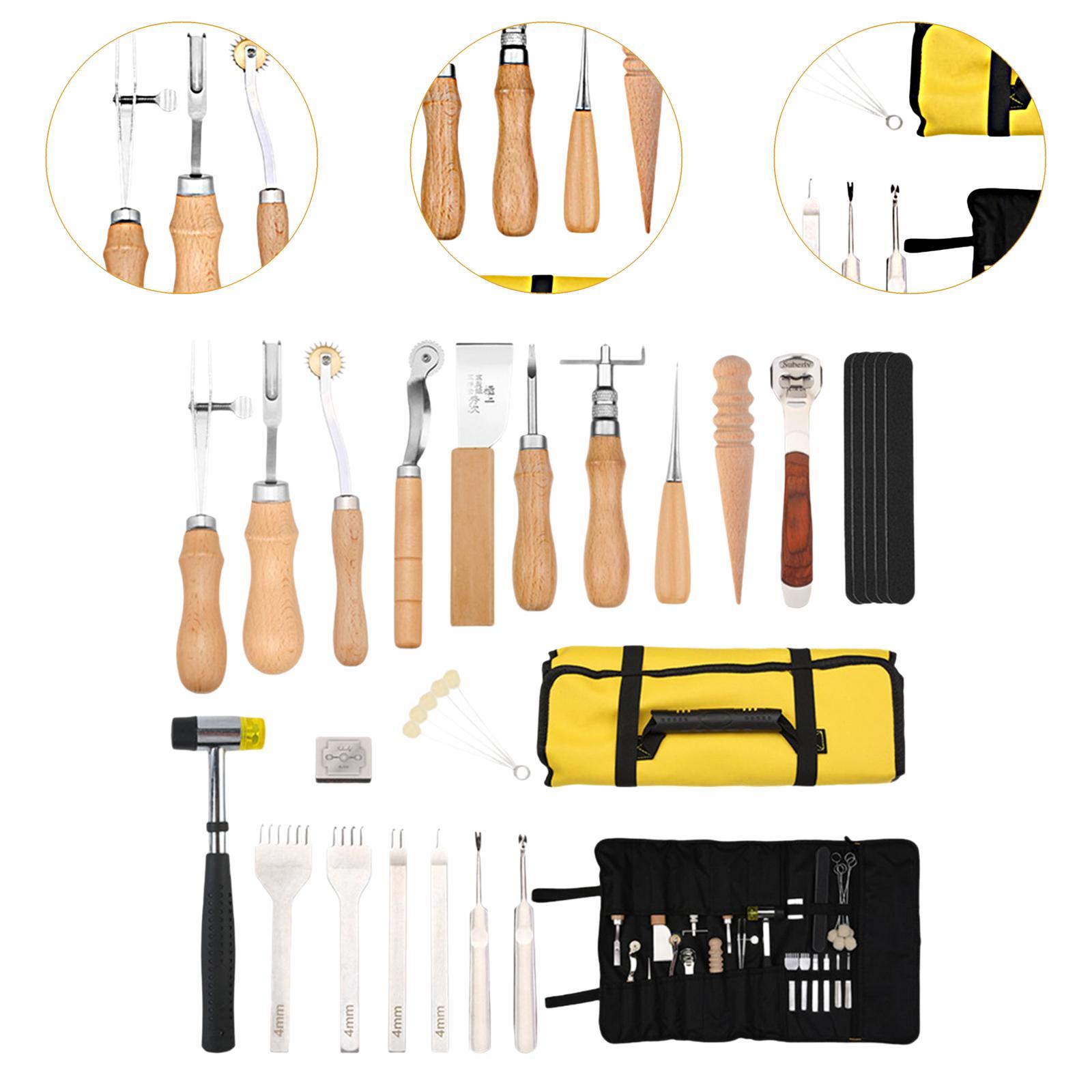 Kit de Ferramentas para Trabal - Leatherwork Beginner Tools avaliação e preço