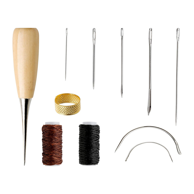 Kit de Costura em Couro com 10 - Leatherwork Kit avaliação e preço