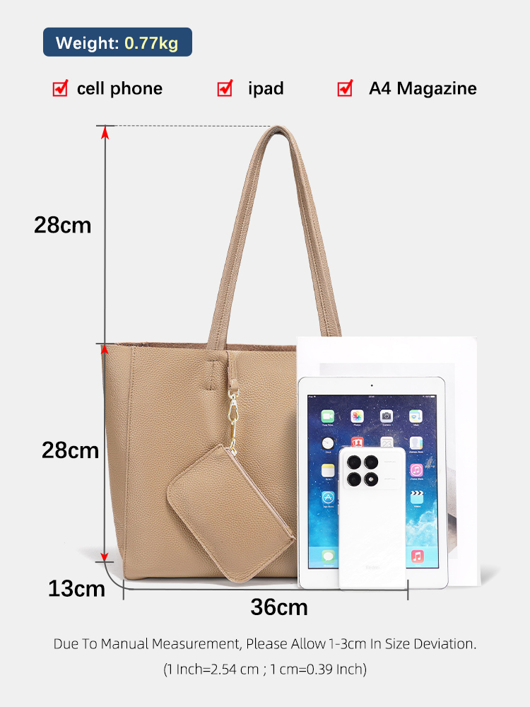 Bolsas Tote Grandes de Couro G - Leatherwork Wallet avaliação e preço