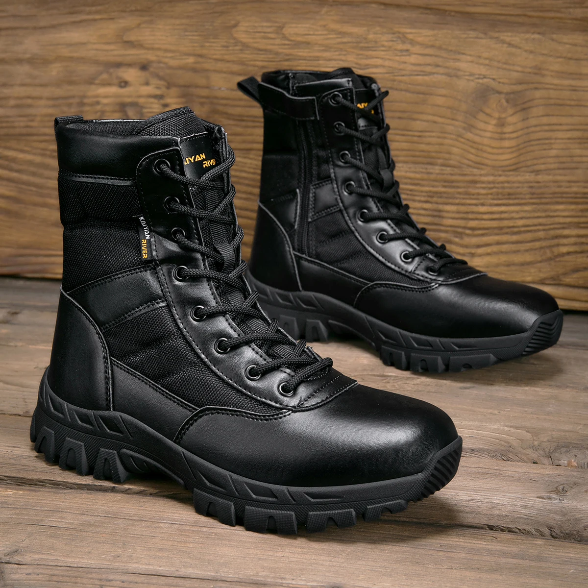 Sapatos de caminhada ao ar liv - Leather Work Fabric avaliação e preço