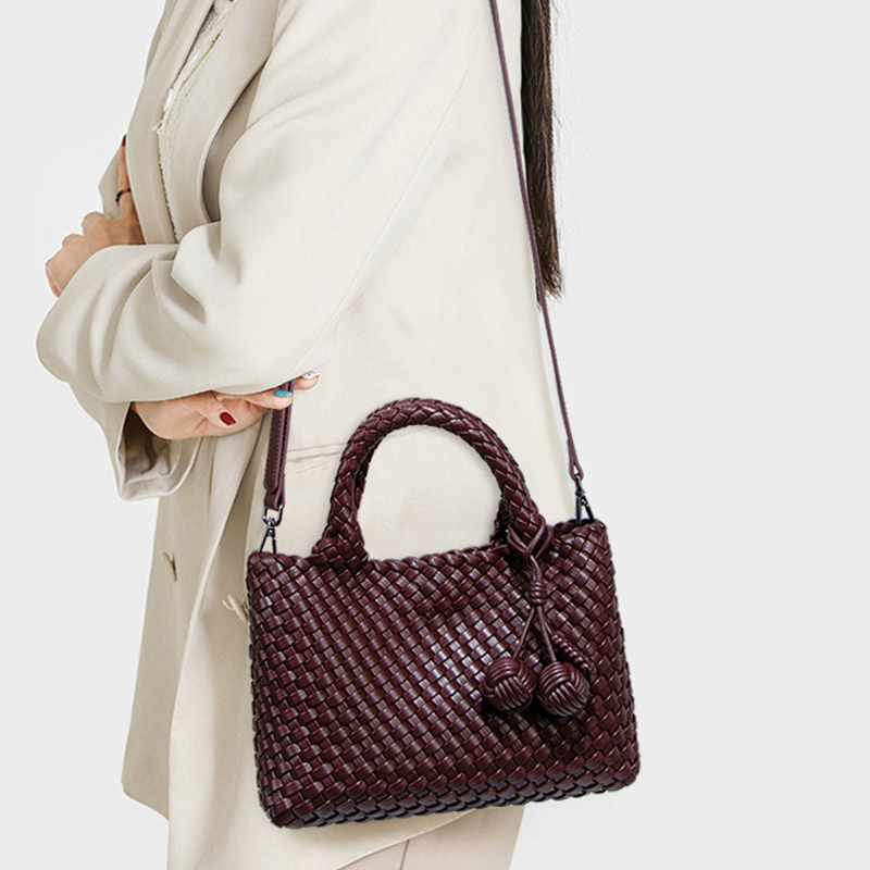 Bolsa Shopper Tecida Elegante  - Leatherwork Wallet avaliação e preço
