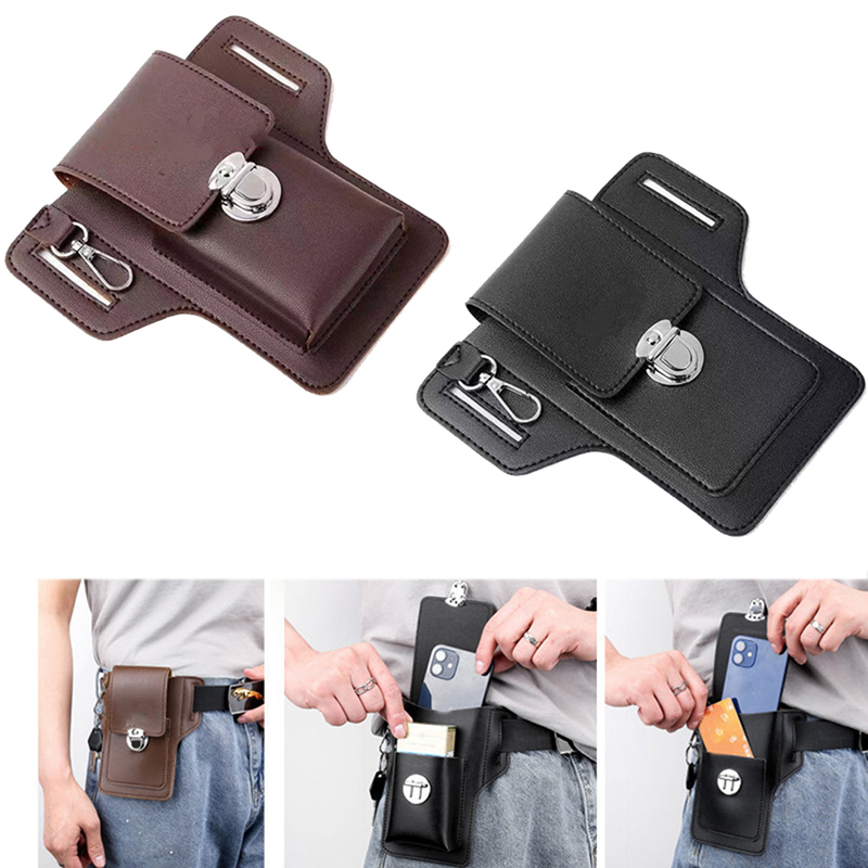 Bolsa de cintura de couro PU m - Leatherwork Wallet avaliação e preço