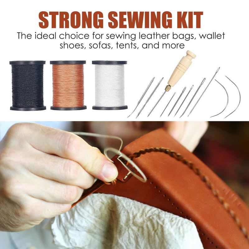 Kit de costura de couro resist - Leatherwork Kit avaliação e preço