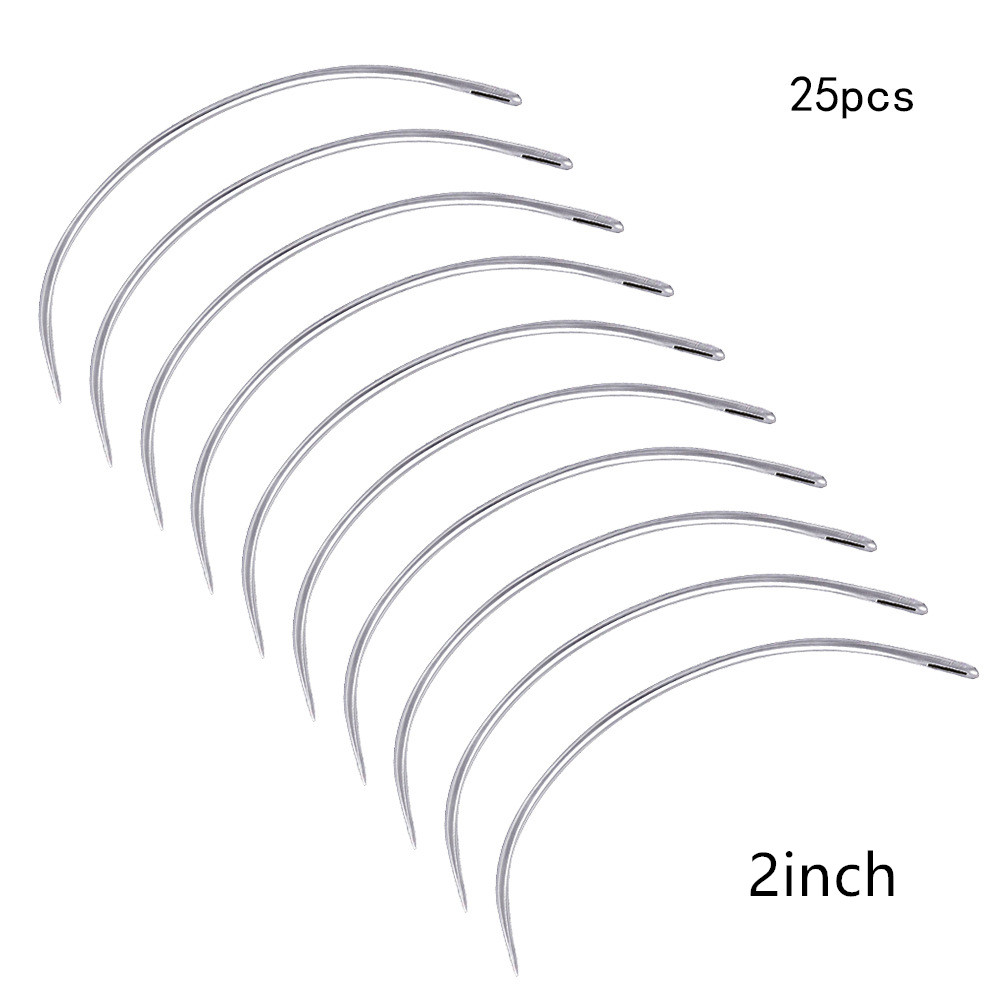 25 pçs c tipo curvado artesana - Leatherwork Needles avaliação e preço