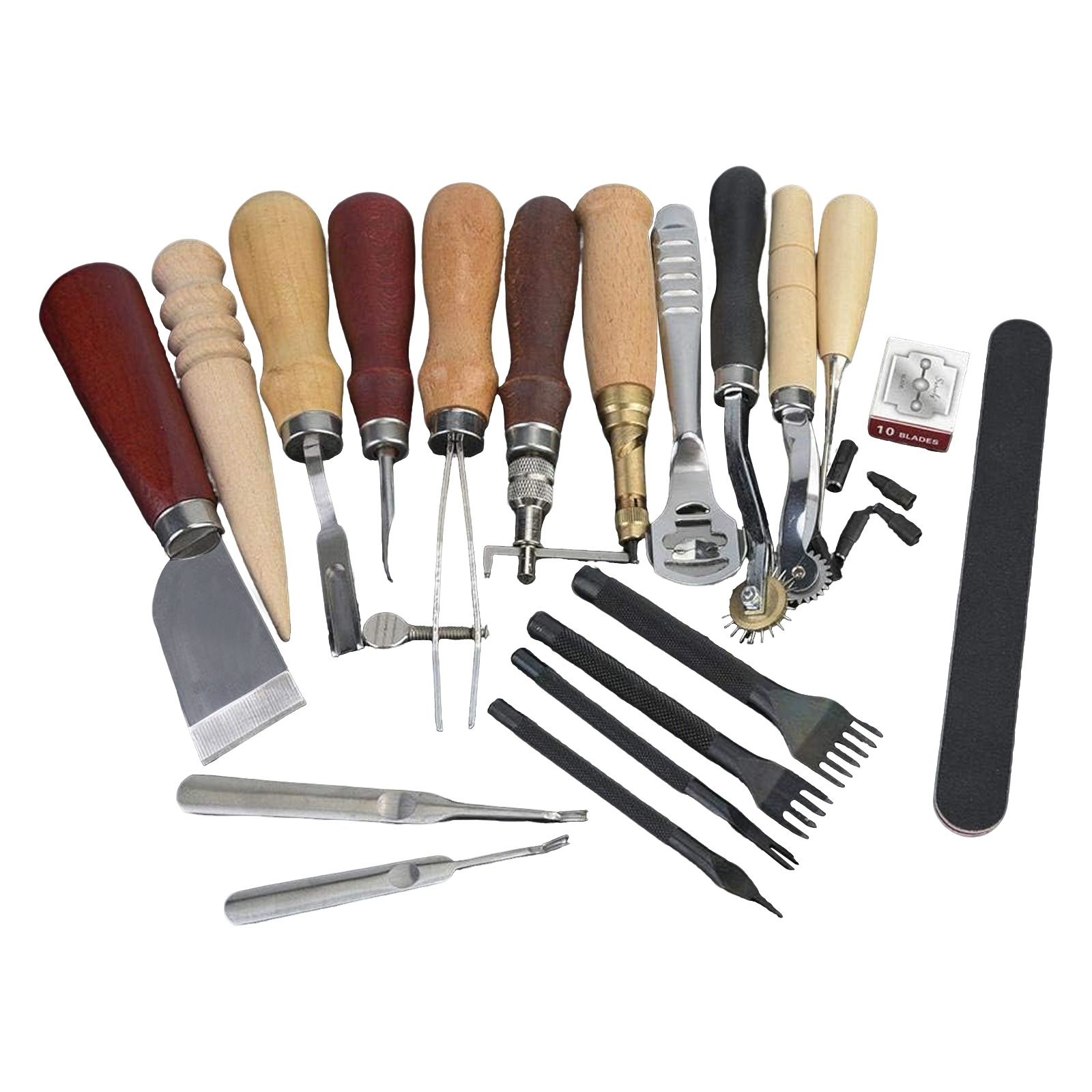 Kit de Ferramentas para Couro, - Leatherwork Beginner Tools avaliação e preço