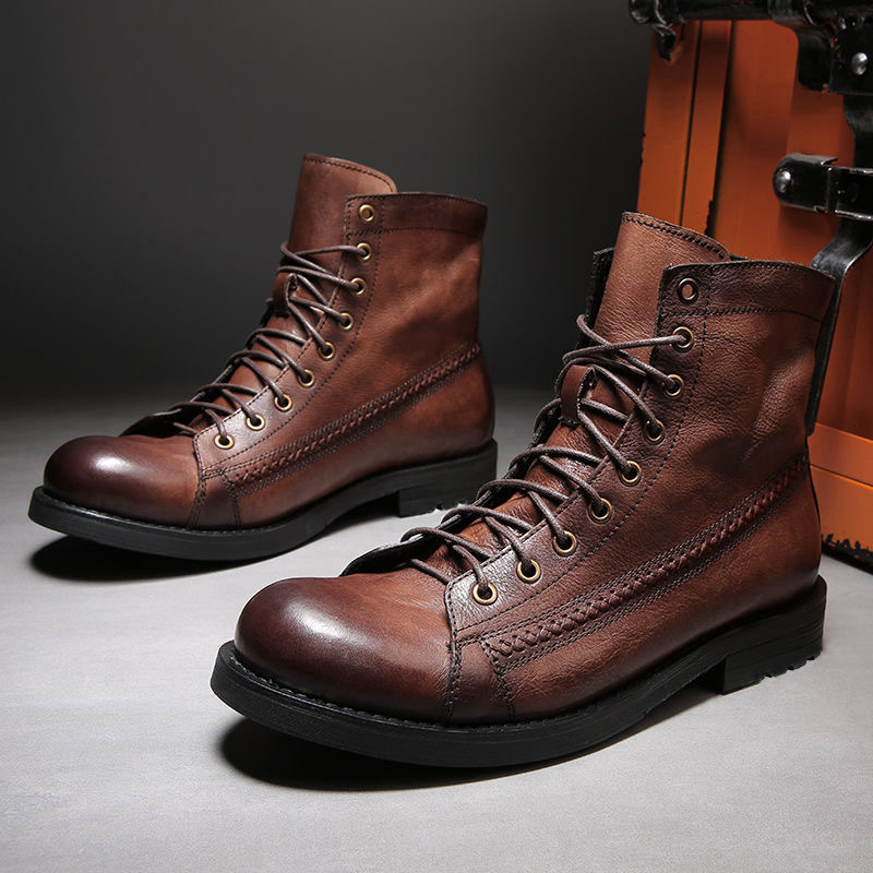 Botas de Tornozelo Masculinas  - Leather Work Fabric avaliação e preço