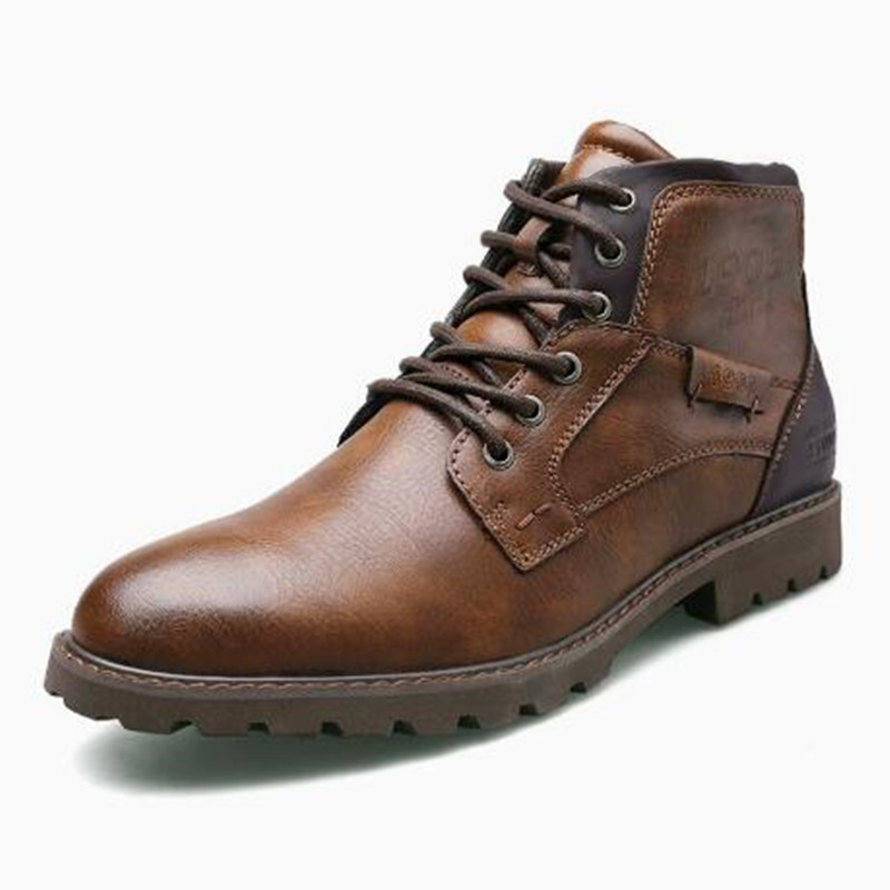 Botas de Couro Masculinas 2026 - Leather Work Fabric avaliação e preço
