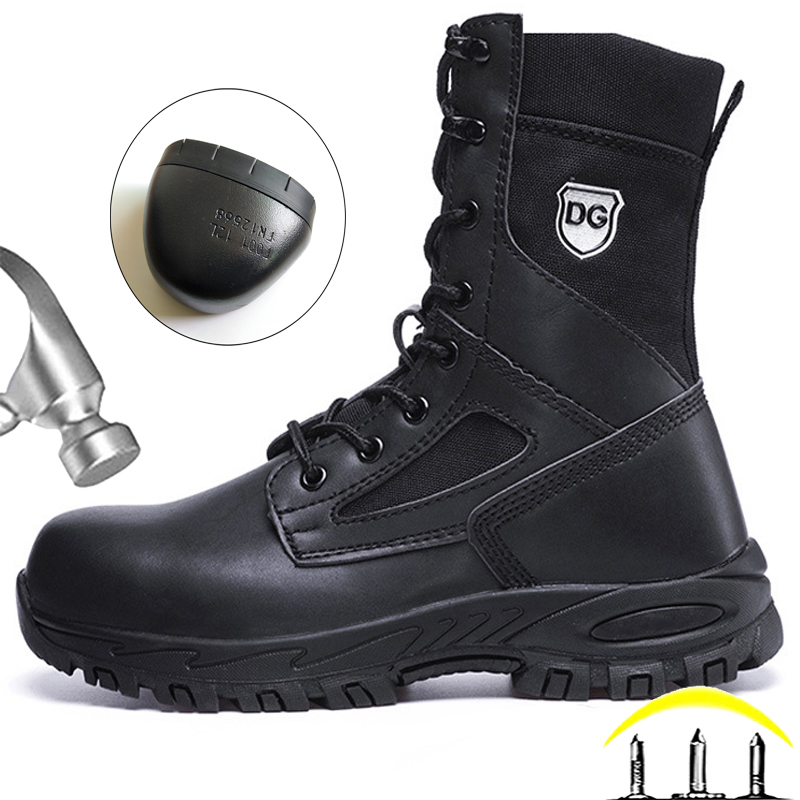 Botas de Couro Pretas de Cano  - Leather Work Fabric avaliação e preço