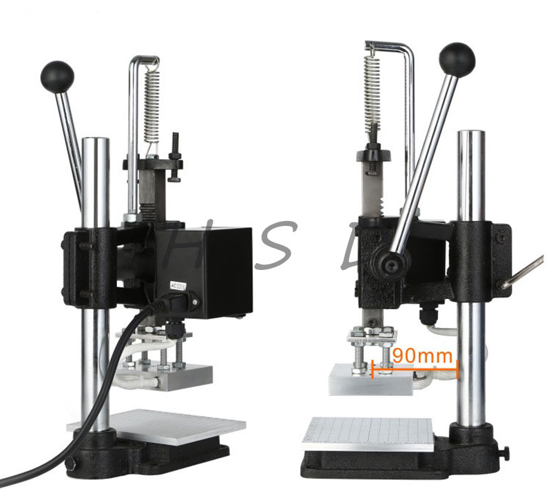 Máquina Manual de Estampagem a - Leatherwork Hand Press avaliação e preço