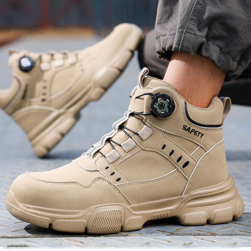 Botas de Segurança em Couro Re - Leather Work Fabric avaliação e preço