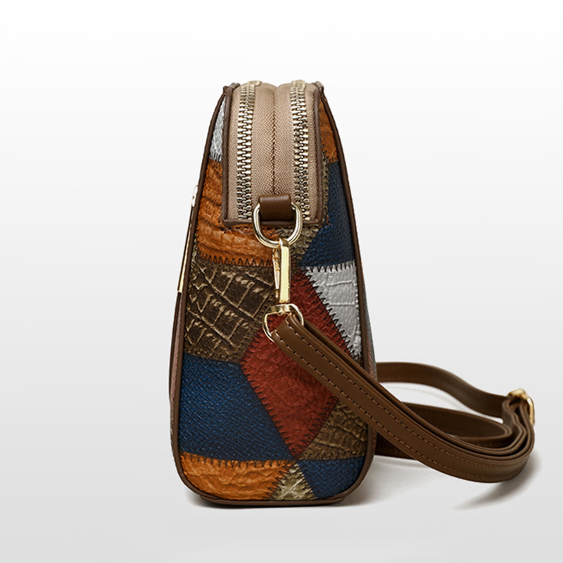 Bolsa crossbody de couro PU pa - Leatherwork Wallet avaliação e preço