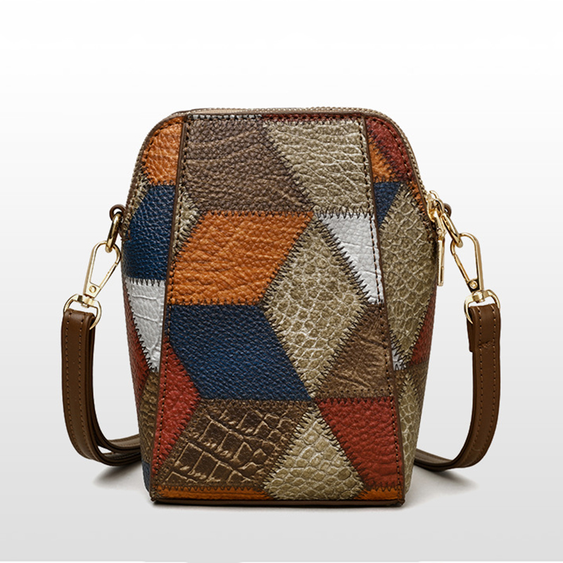Bolsa crossbody de couro PU pa - Leatherwork Wallet avaliação e preço