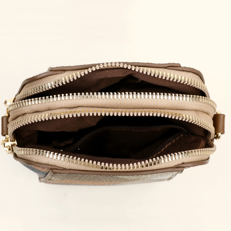 Bolsa crossbody de couro PU pa - Leatherwork Wallet avaliação e preço